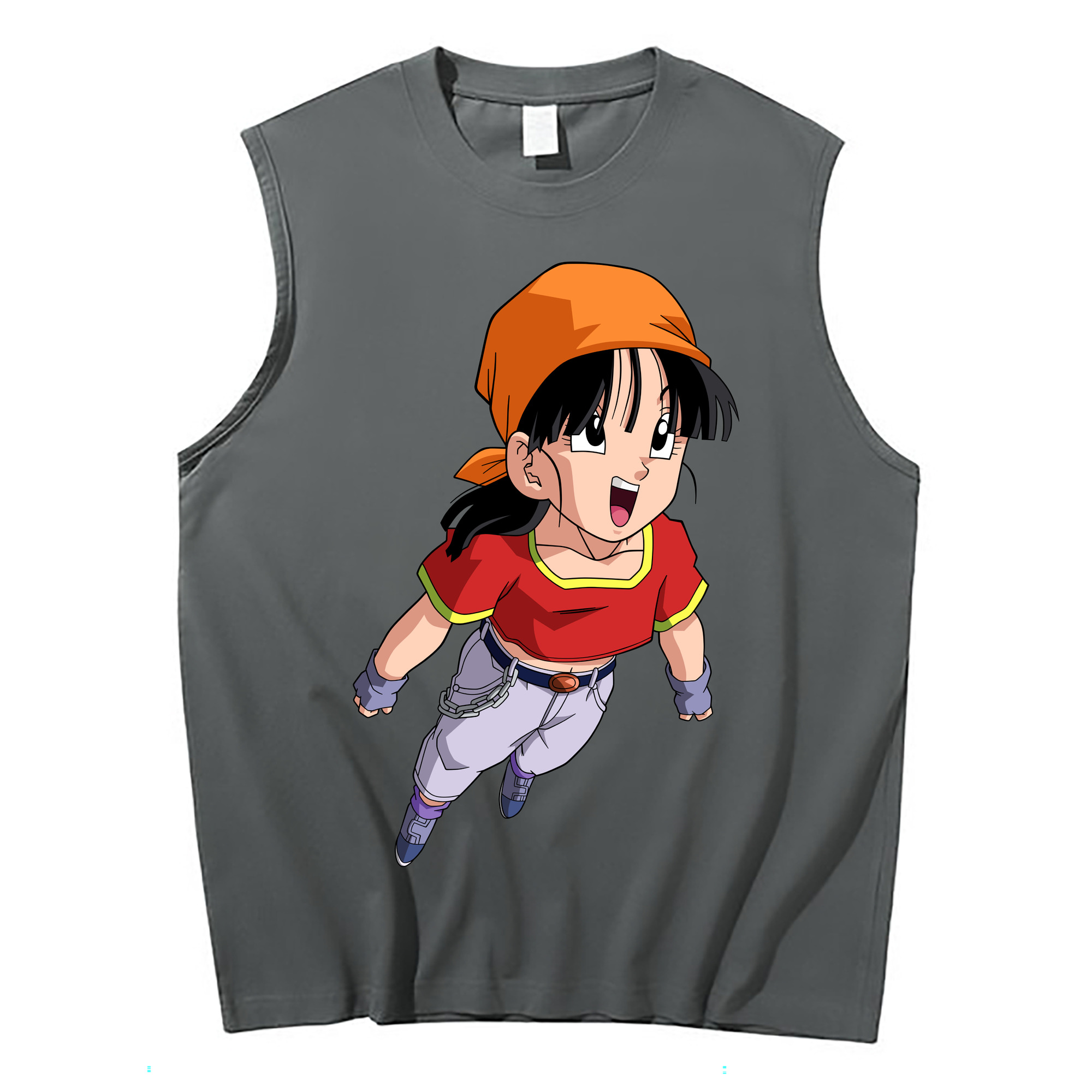 （画像用） ドラゴンボール パン DRAGON BALL Pan コットン100％タンクトップ（フロントプリント）